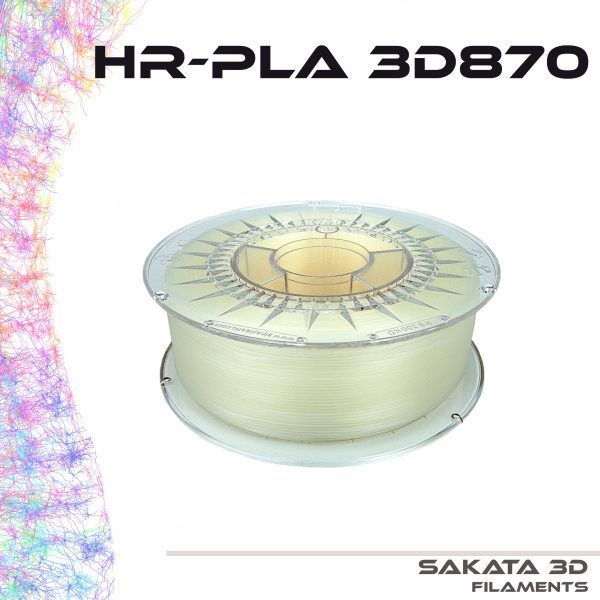 portachiavi filamento natural HR-PLA INGEO 3D870 -1KG – 1.75mm – Sakata3D