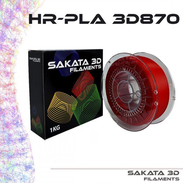 portachiavi filamento rojo y caja HR-PLA INGEO 3D870 -1KG – 1.75mm – Sakata3D