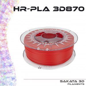 portachiavi filamento rojo HR-PLA INGEO 3D870 -1KG – 1.75mm – Sakata3D