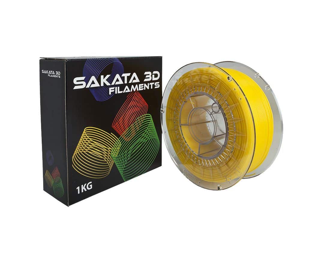 portachiavi Filamento amarillo y caja PLA INGEO 3D850 -1KG - 1.75mm - Sakata3D