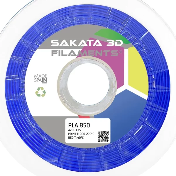 Filamento PLA INGEO 3D850 Azul1Kg 1.75mm Sakata
