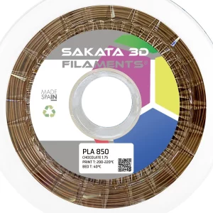 Filamento PLA INGEO 3D850 Chocolate 1Kg 1.75mm Sakata