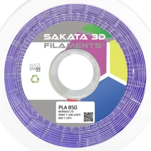 Filamento PLA INGEO 3D850 Purple-Morado 1Kg 1.75mm Sakata