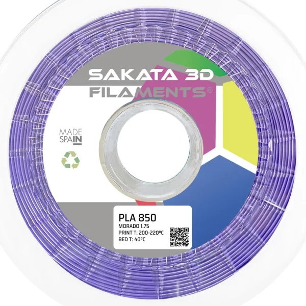Filamento PLA INGEO 3D850 Purple-Morado 1Kg 1.75mm Sakata