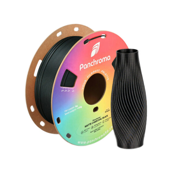 PLA Panchroma PolyMaker Negro (Charcoal Black) (Antiguo PolyTerra) 1kg 1.75 mm - Imagen 2