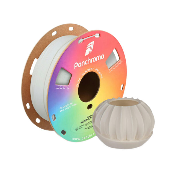 PLA Panchroma PolyMaker Blanco (Cotton White) (Antiguo PolyTerra) 1kg 1.75 mm - Imagen 2