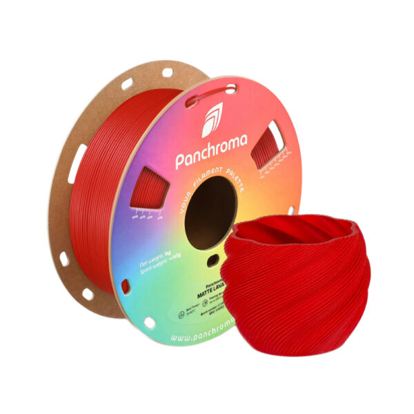 PLA Panchroma PolyMaker Rojo (Lava Red) (Antiguo PolyTerra) 1kg 1.75 mm - Imagen 2