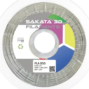 Filamento PLA INGEO 3D850 Plata 1Kg 1.75mm Sakata