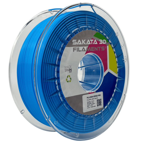 PLA Sakata High Speed PRO Fluor Light Blue 1kg 1.75mm