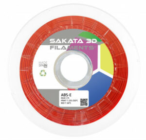 Filamento ABS ROJO - 1kg. 1.75mm – Sakata 3D