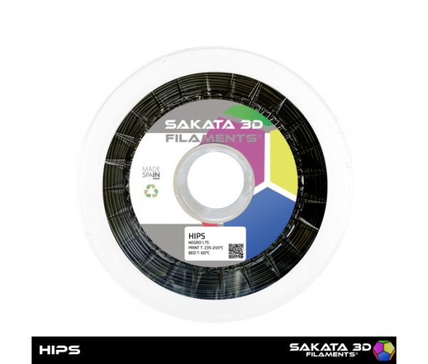 HIPS Sakata Black 1kg 1.75mm