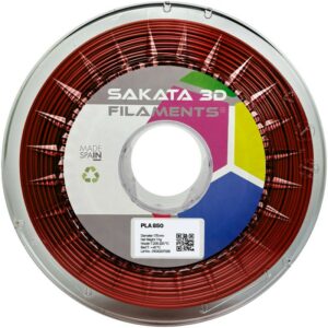 Filamento PLA INGEO 3D850 Carmine Red 1Kg 1.75mm Sakata