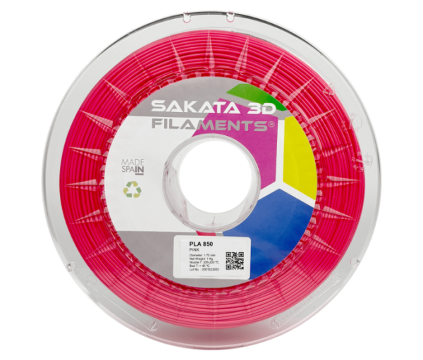 Filamento PLA INGEO 3D850 Rosa 1Kg 1.75mm Sakata