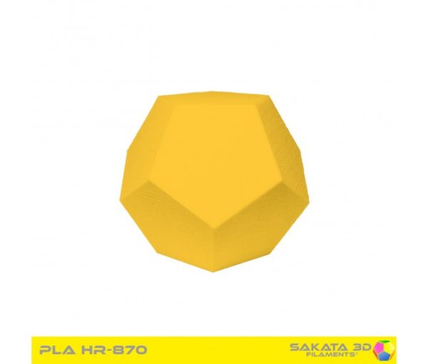Filamento Amarillo HR-PLA INGEO 3D870 -1KG - 1.75mm - Sakata3D - Imagen 2