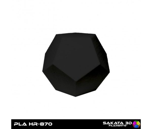 Filamento Negro HR-PLA INGEO 3D870 -1KG - 1.75mm - Sakata3D - Imagen 2