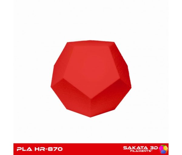 Filamento Rojo HR-PLA INGEO 3D870 -1KG - 1.75mm - Sakata3D - Imagen 2