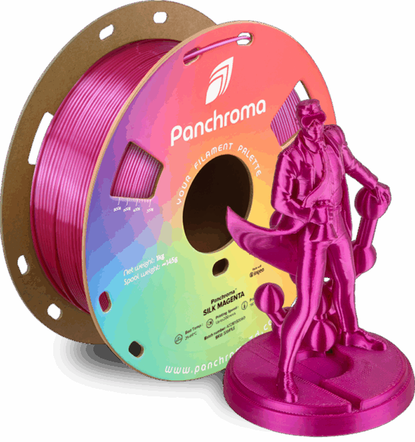 PLA Silk Magenta Panchroma 1kg 1,75 mm - Imagen 2