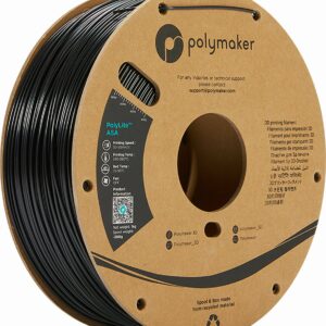 ASA Polymaker PolyLite Negro (Jet Black) 1kg 1,75mm