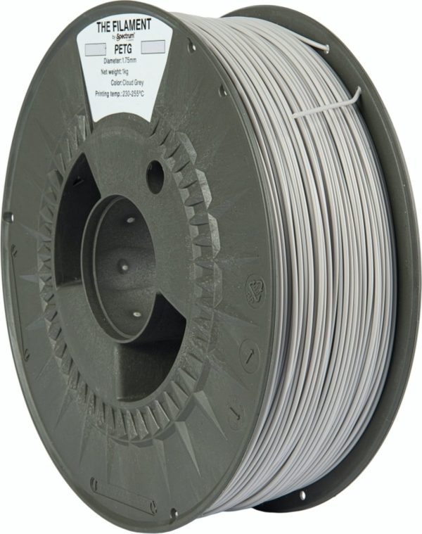 PETG The Filament by Spectrum Cloud Grey 1kg 1.75mm