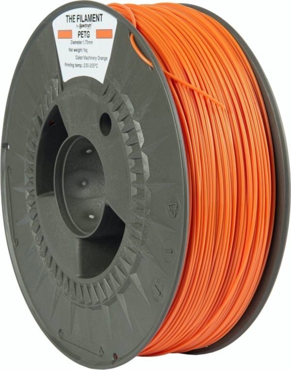 PETG The Filament by Spectrum Machinery Orange 1kg 1.75mm