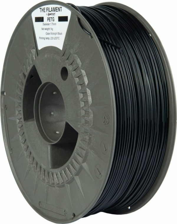 PETG The Filament by Spectrum The Midnight Black 1kg 1.75mm