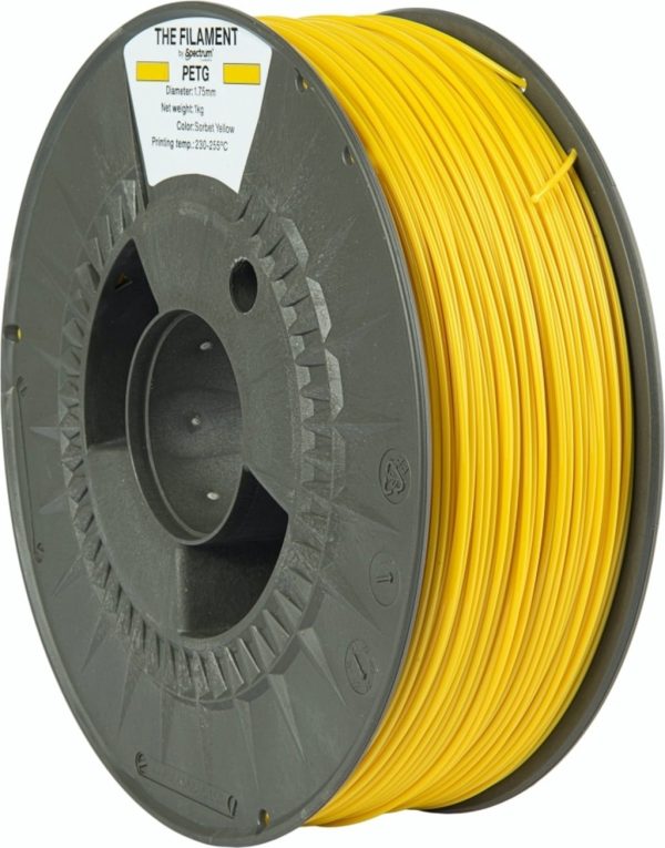PETG The Filament by Spectrum Sorbet Yellow 1kg 1.75mm