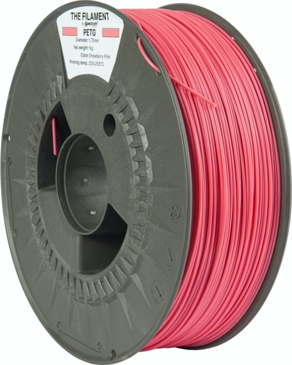 PETG The Filament by Spectrum Strawberry Pink 1kg 1.75mm