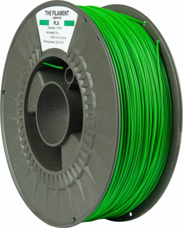 PLA The Filament by Spectrum Circuit Green 1kg 1.75mm