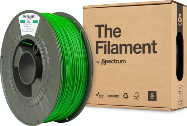PLA The Filament by Spectrum Circuit Green 1kg 1.75mm - Imagen 2