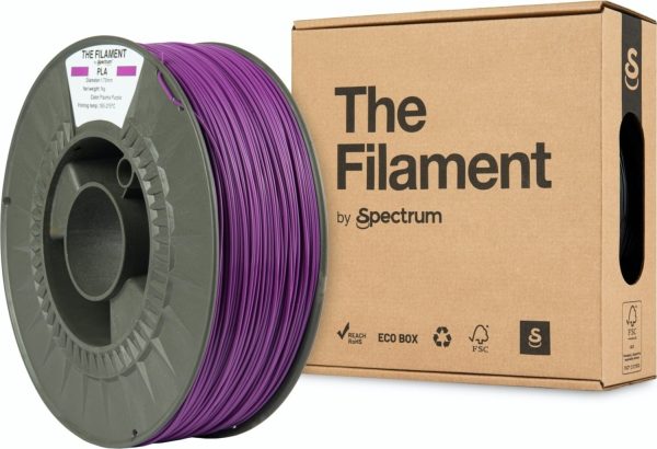 PLA The Filament by Spectrum Plasma Purple 1kg 1.75mm - Imagen 2