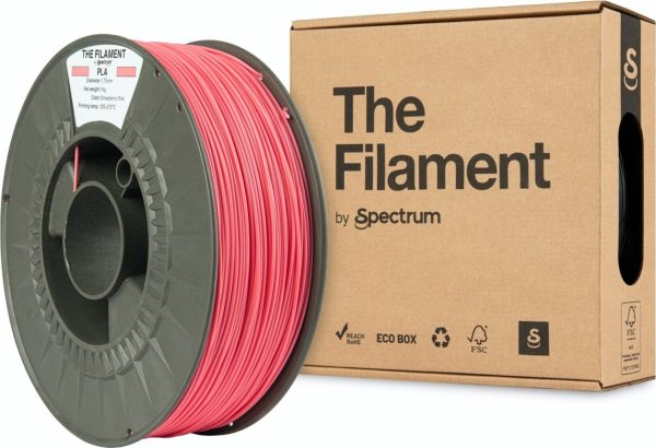 PLA The Filament by Spectrum Strawberry Pink 1kg 1.75mm - Imagen 2