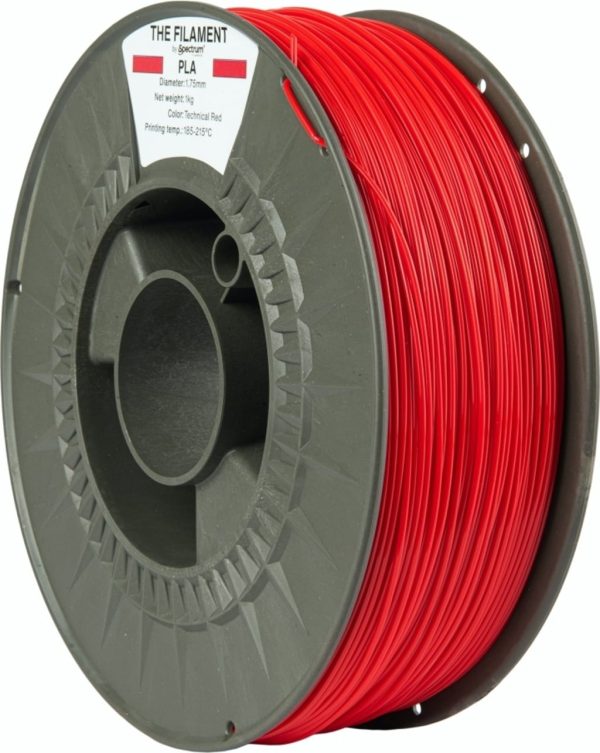 PLA The Filament by Spectrum Technical Red 1kg 1.75mm